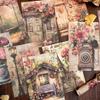 100 szt./opakowanie Seria Garden Whisper Książka z materiałami Podręcznik DIY Papier bazowy Dekoracja