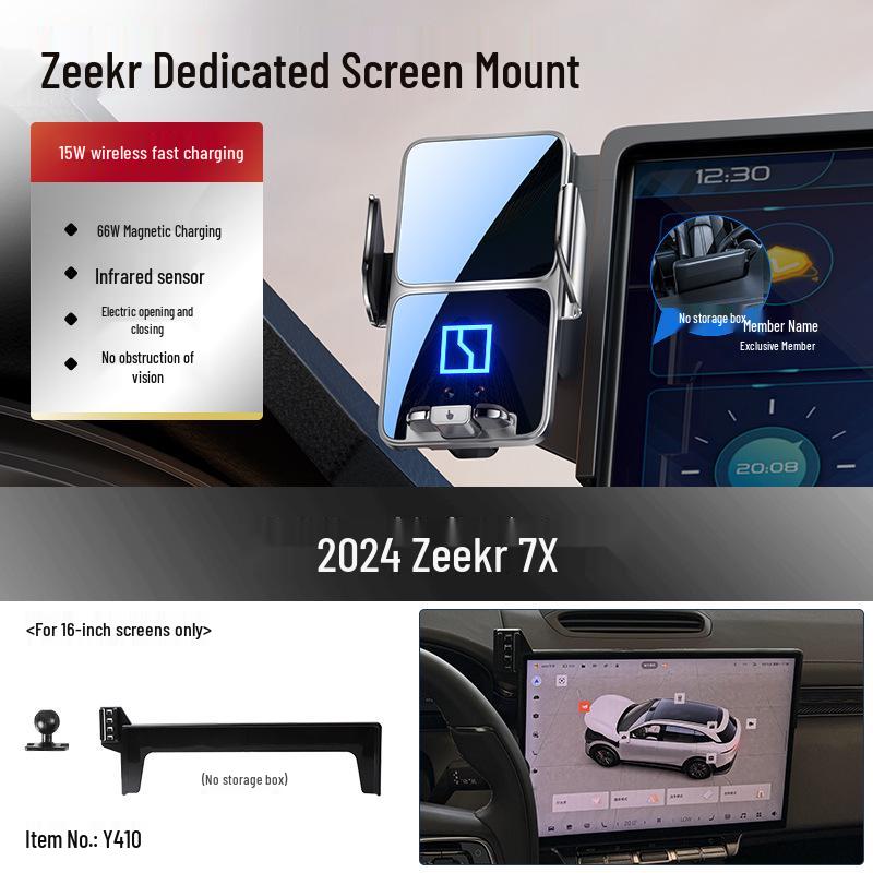 Držák na telefon do auta Zeekr: 25 modelů pro 001, 007, 7X, 009, MIX