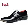 Men's Plus Size Leather Formal Shoes: Trendy Pointed Toe Wedding & Groom Style, Sizes 45-46, Korean Design