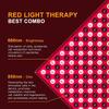 225 LED Red Light Panel 660nm 850nm Near Infrared Light Device for Body Face Skin Care Beauty Wellness