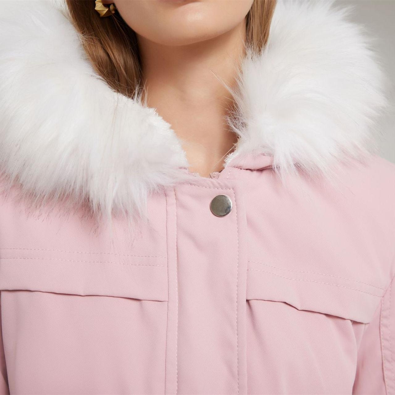 YYFS женские модные повседневные осенне-зимние куртки и пальто с длинными рукавами — фото 15