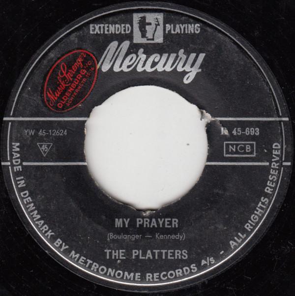 

7-дюймовая пластинка ПЛАТИНКИ My Prayer Heaven On Earth 45693 Mercury 1956 Дания Рок Б/у