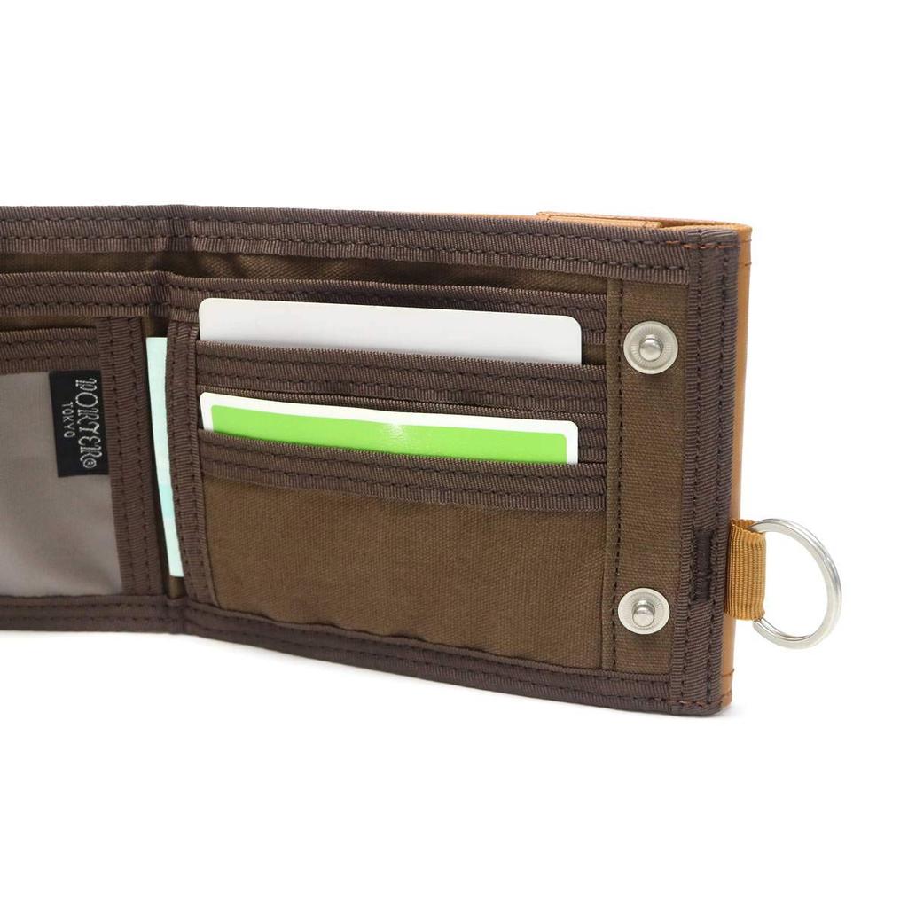 Yoshida Bag Folding Wallet Camel [Porter] [FREE STYLE] 707-07176 4.