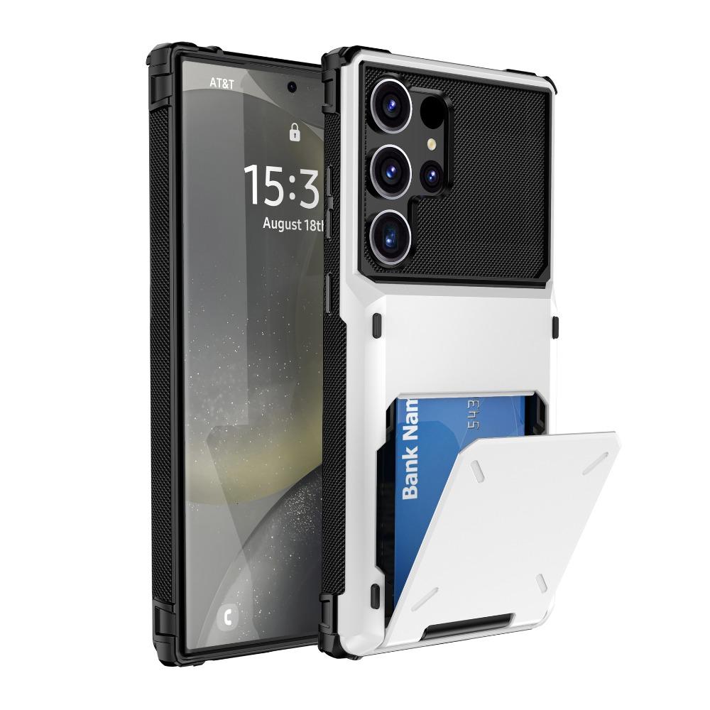 Phone Case for Samsung Galaxy S24 S23 FE S25 S26 Ultra S22 S21 Plus A17 A16 A06 A15 A25 A35 A55 Wallet with Card Holder Cover