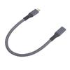 USB C Extension Cable Male To Female 20Gbps Transfer 240W Fast Charging 4K 60Hz Video USB C 3.2 Gen 2 Extender Cord for
