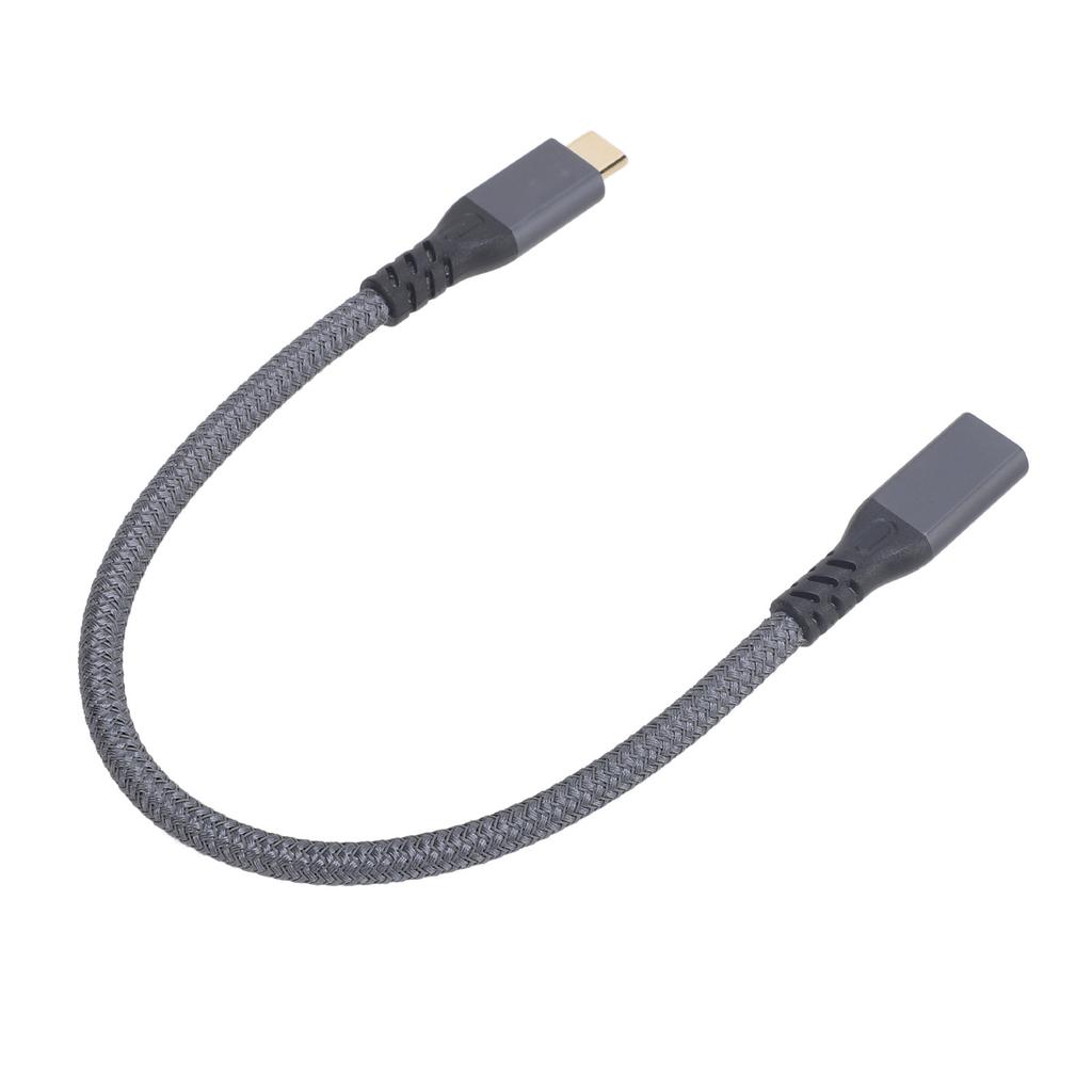 USB C Extension Cable Male To Female 20Gbps Transfer 240W Fast Charging 4K 60Hz Video USB C 3.2 Gen 2 Extender Cord for