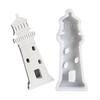 62KD Handmade Decors Silicones Lighthouse Mold Resins Casting Art Projects