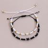 Elegant Cat Handmade Beaded Couple Bracelets Matching Set for Men and Women
