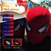 Electric Cosplay Full‑Face Mask, Spider‑Pattern Headgear With Movable Blinking Eyes, Halloween Party Costume Prop Toy