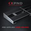 Efektový pedálový board XPND Pedalboard Teleskopický typ Malý D'Addario 1-řadá (34.9~62.9cm) PW-XPNDPB-01 []