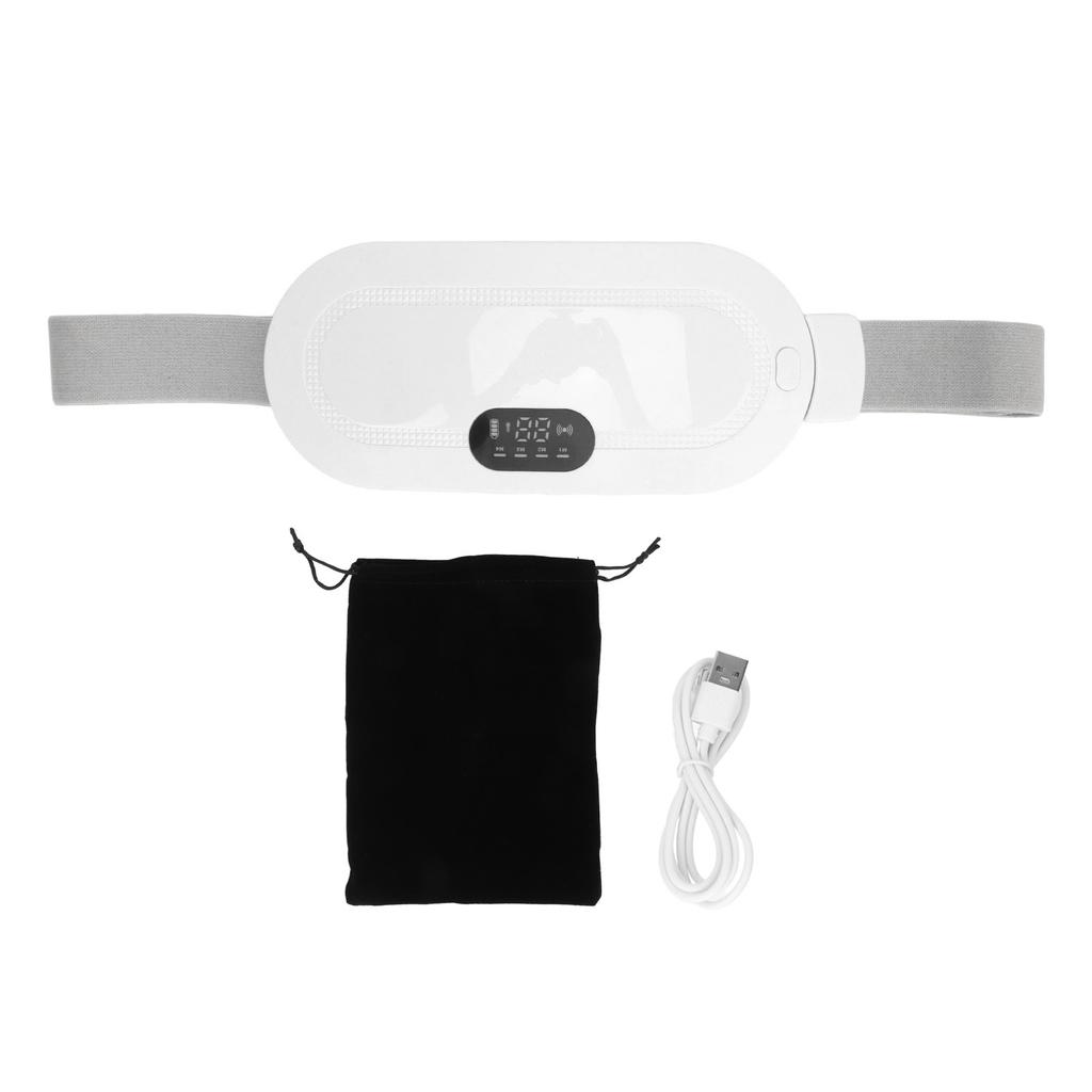 Portable Cramps Heating Pad for Women Adjustable Rapid Heating Electric Menstrual Abdominal