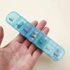 New Premuim Hot Mini Portable Travel 7 Days 7 Grids Pill Box Cases Container Organizer Storage for Vitamin Medicine Fish Oils
