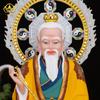 White Marble Sanqing Taoist Statue Supreme Lord Laojun Moral Heavenly Honor Buddha Statue Decoration Sanqing Statue