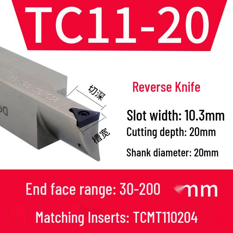 Antivibrations-CNC-Drehmaschine Stirnseiten-Bogennuten-Werkzeughalter - Große Tiefe STFCR