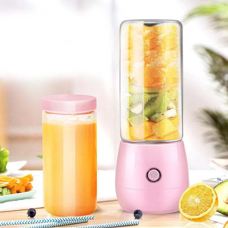 Für Entsafter Glas Tragbarer Smoothie Frucht Mixer Mixer Entsafter Entsafter Maschine Manuelle Küchenmaschine Exprimidor