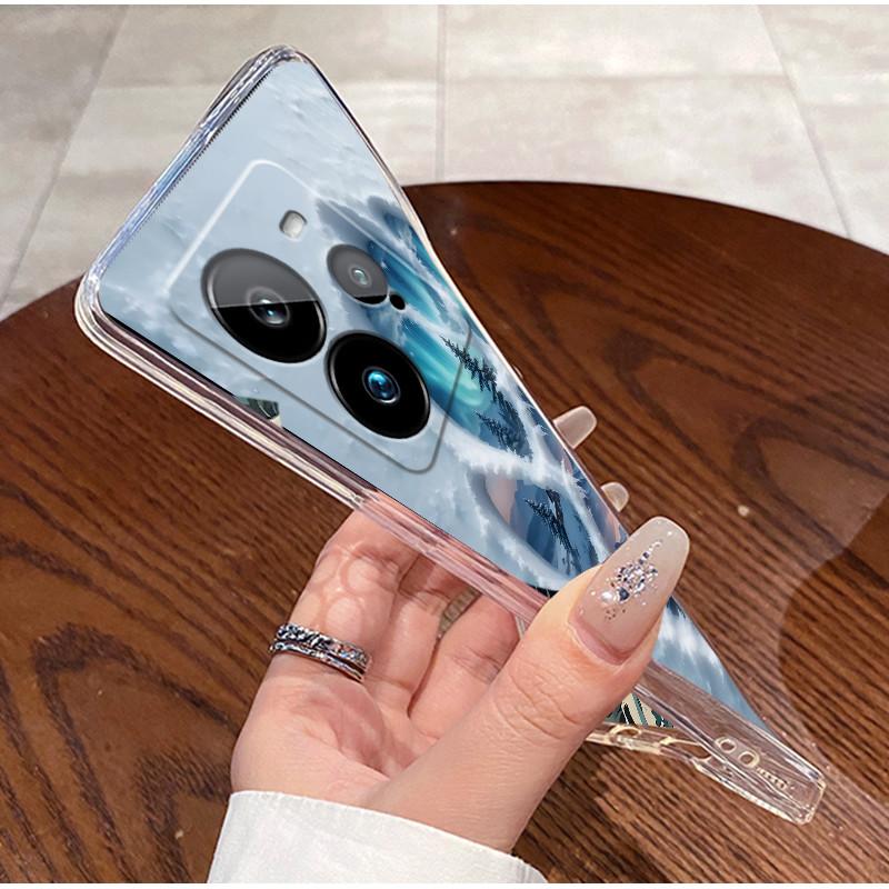 Cute Funny Cartoon Cat Design Pattern Phone Case For Realme GT 7 Pro 5G Clear TPU Soft Cover Anti-scratch Couple Shell