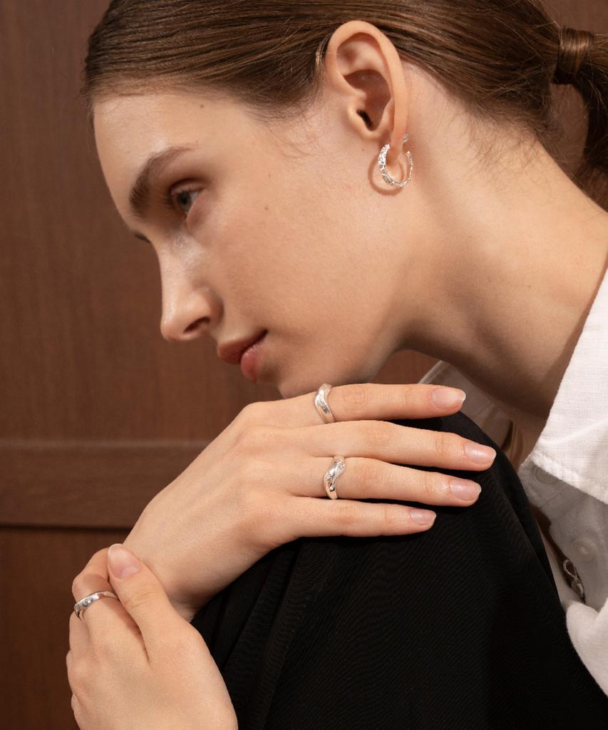 Jnui Crater Earrings M