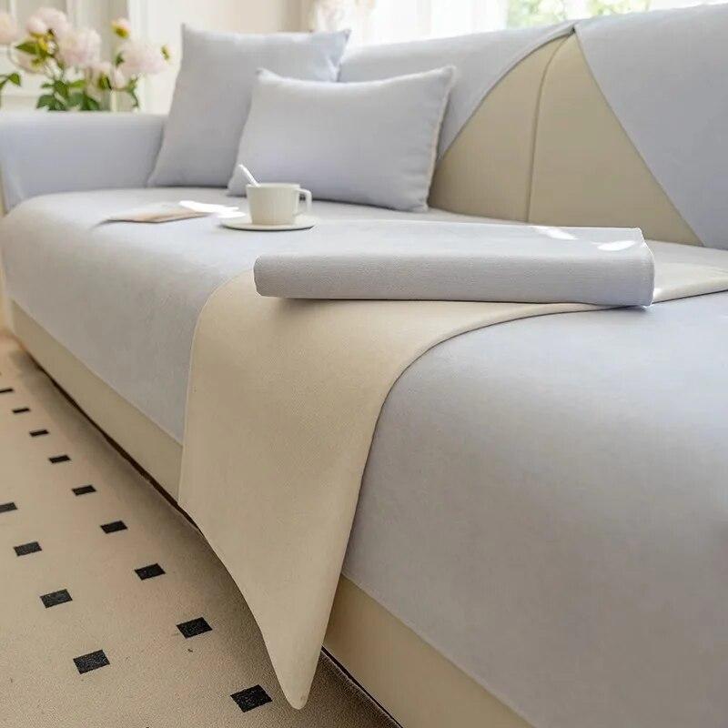 

Подушка для дивана из синели Four Seasons, универсальный защитный чехол для дивана, полотенце, противоскользящая подушка, ковры для украшения гостиной 70X70cm 1pc