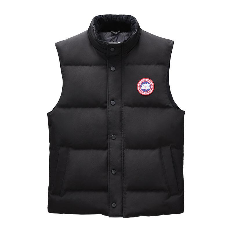 2025 Winter Warm Couples' Sleeveless Down Vest with Diagonal Pockets