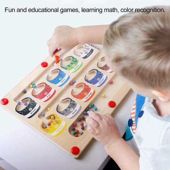 

Счетная доска, магнитный цветной и цифровой лабиринт, игрушка, цветной цифровой лабиринт, магнитная доска, головоломки для малышей
