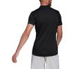 Adidas Polo Shirts Men's Black Polo Collar Moderate Straight Fit HB9134-