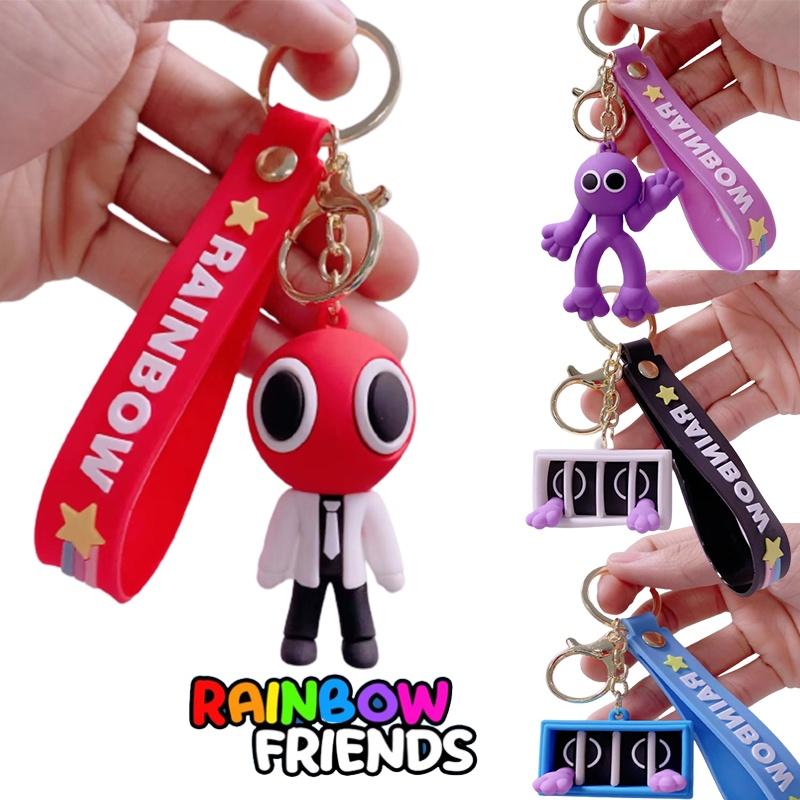 Roblox Rainbow Friends Pvc Figure Keychain-cute Toy Pendant For Xmas Gifts