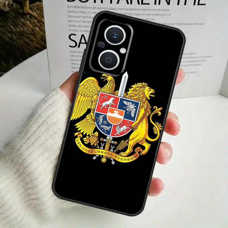 Armenian Flag Case For OPPO Reno 10 Pro 11F 4 5 6 7 8 Lite 4Z 5Z 8T OPPO Find X2 X3 X5 Lite X6 Pro Cover