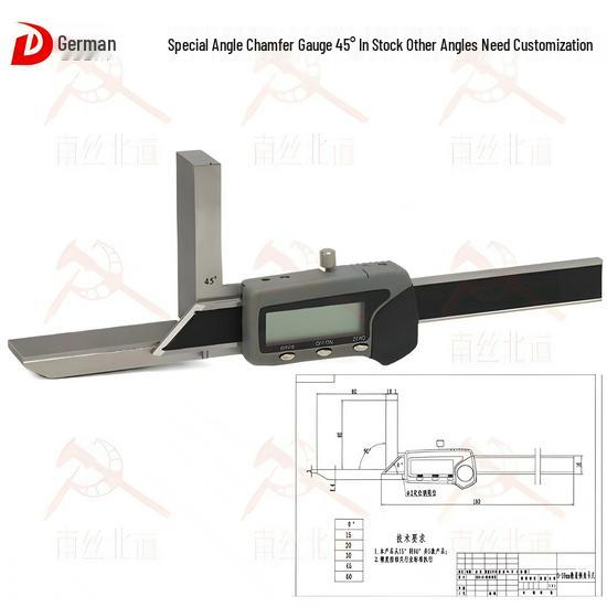 Digital Vernier Chamfer Gauge High-Precision Electronic Caliper