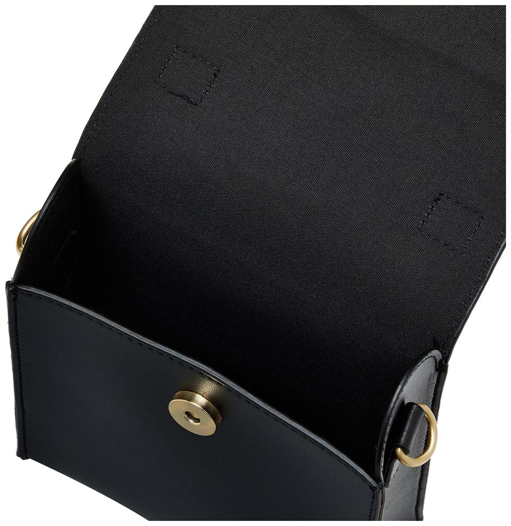 Square Shoulder Compact Black 3 [Rename] Bag, Crossbody, Bag, Men's/Women's,