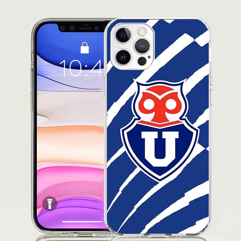 De Chile U-University Logo Phone Case For iPhone 17 Air 16 15 Plus 11 14 Pro Max 13 Mini 12 7 8 + SE Pattern Art Customized Cove