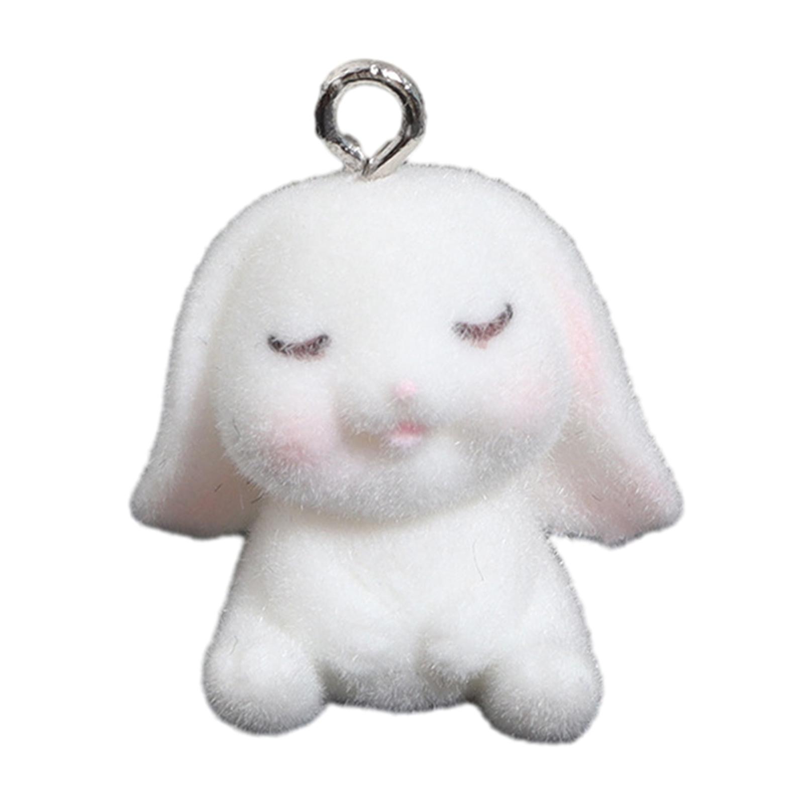 

Милый набор подвесок с флокированием для изготовления украшений своими руками. Красочные флокированные подвески, украшение для брелока, для материалов для изготовления украшений своими руками. 7