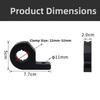 Black Car Motorcycle Headlight Clamps Motorcycle Modification Pipe Clamp  For Truck Auto ATV