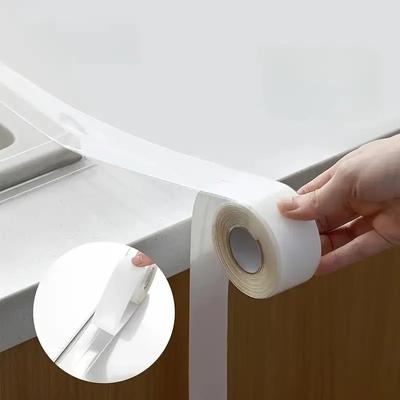Schlüsselwörter Silikon Wasserdichtes Klebeband für Küche und Bad, Küchenfugenabdichtungsstreifen, Transparenter Wasserdichter Streifen