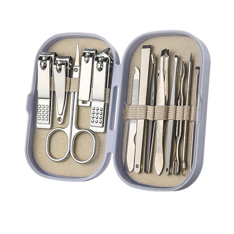 8-Piece Grooming Set: Nail Clippers, Pliers, Ear Pick, Foot Care, Eyebrow Tools, 14 Box Set