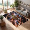 AC Milan Printed Flannel Area Rug Non Slip Soft Polyester Floor Carpet Indoor Decor Mat for Bedroom Living Room Sofa Game Room Home Decoration