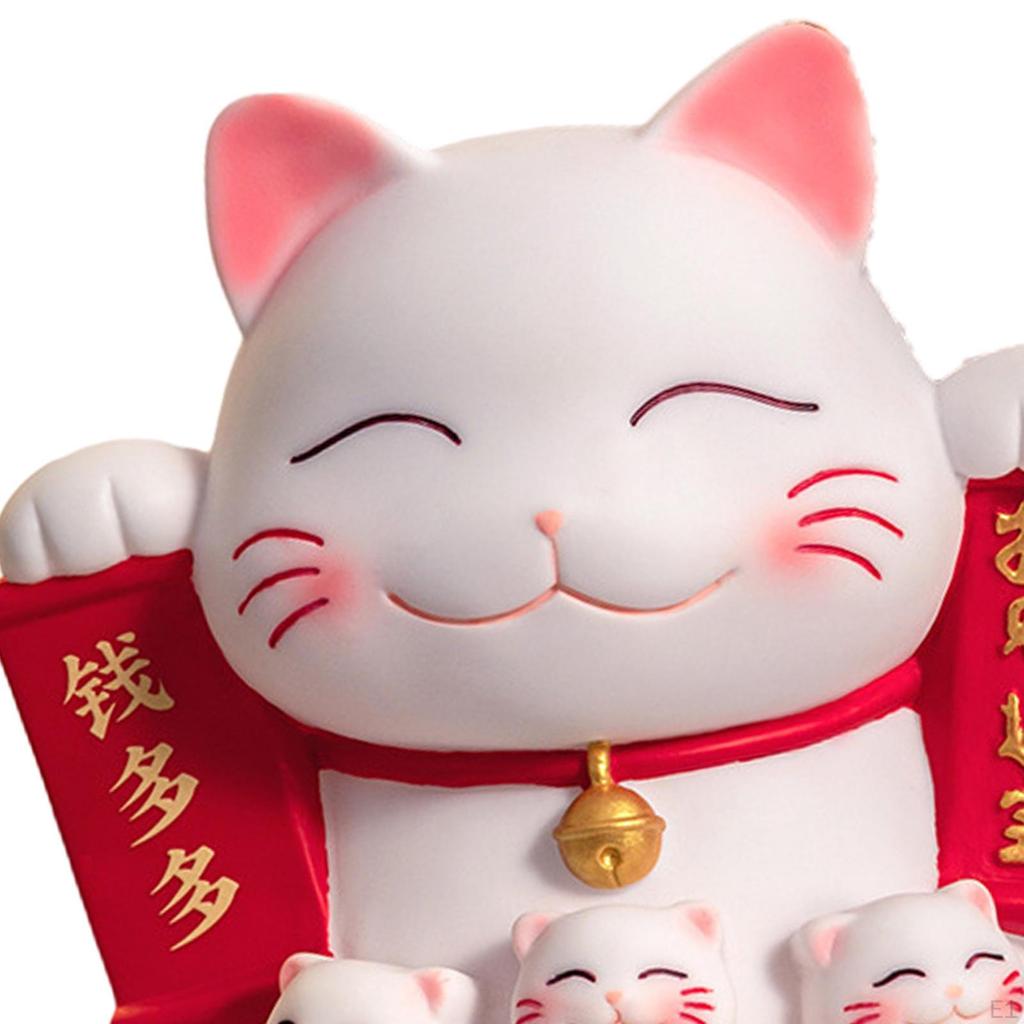 Adorable Ceramic Cat Money Bank - Cute Savings Jar for Children