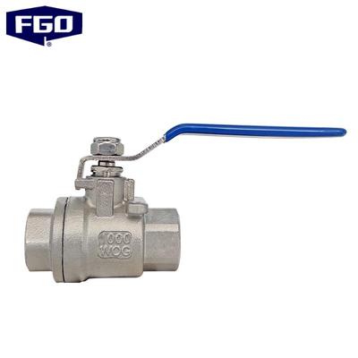FGO Two-Piece 304 Stainless Steel Internal Thread Ball Valve Q11F-16P