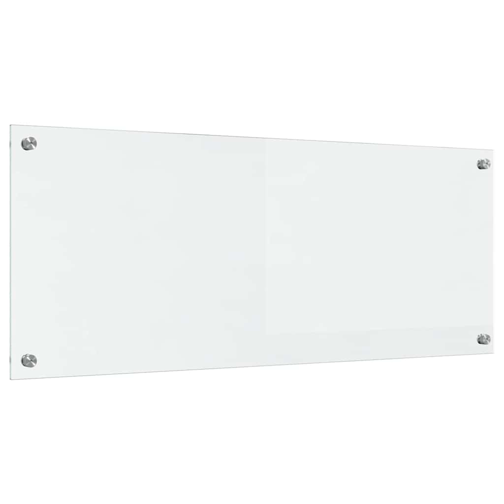 Transparent Kitchen Backsplash 100 X 40 Cm Tempered Glass
