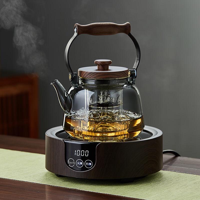 Mesni Glass Steam & Boil Teapot