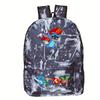 School Bag Cartoon Backpack Star Lightning School Bag Student Polyester Casual Printed Backpack Travel Bag