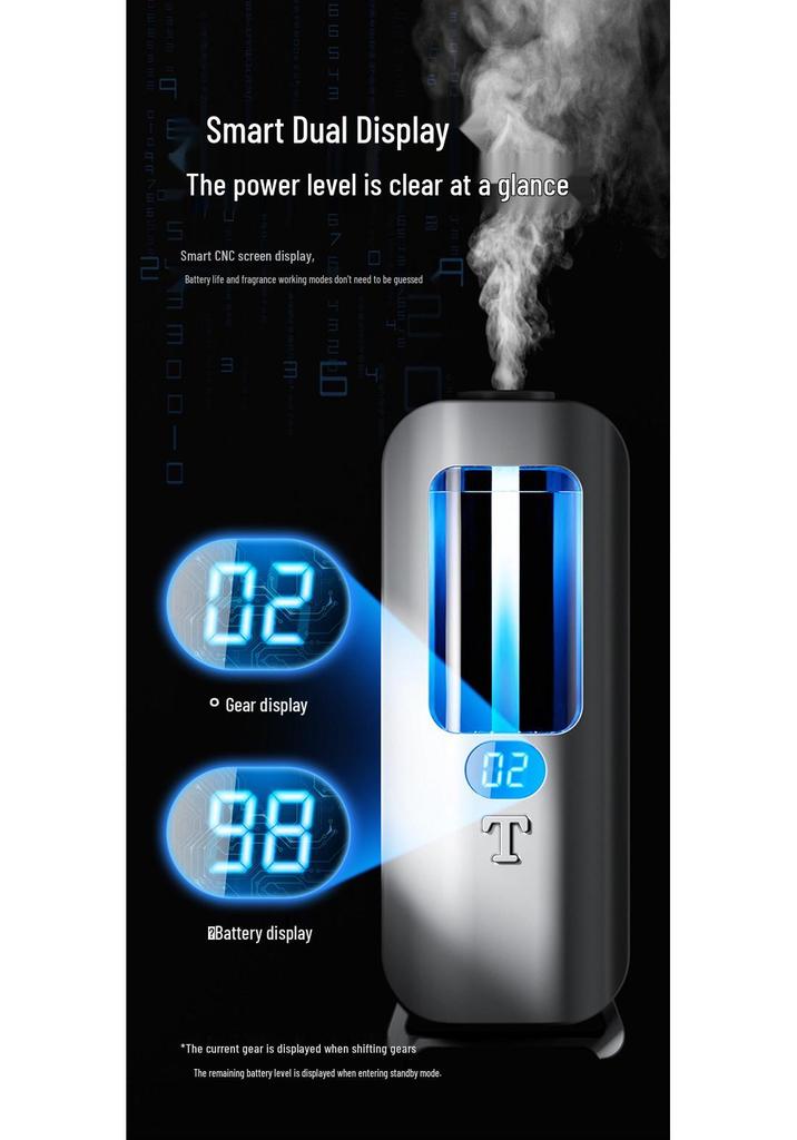 T1 Aroma Diffuser: Automatic Long-Lasting Air Freshener for Home, Toilet, Bedroom, and Hotel