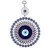 2026 Turkish Eye Pendants Sun Catcher Devil's Glass Blue Hanging Ornaments Wind Chimes Garden Wall Home Decor Bag Drop Shipping