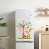 Easter Bunny Window Sticker Waterproof PVC Self-adhesive Home Office Living Room Colorful Egg Tree Rabbit Wall Art Decoration Decal