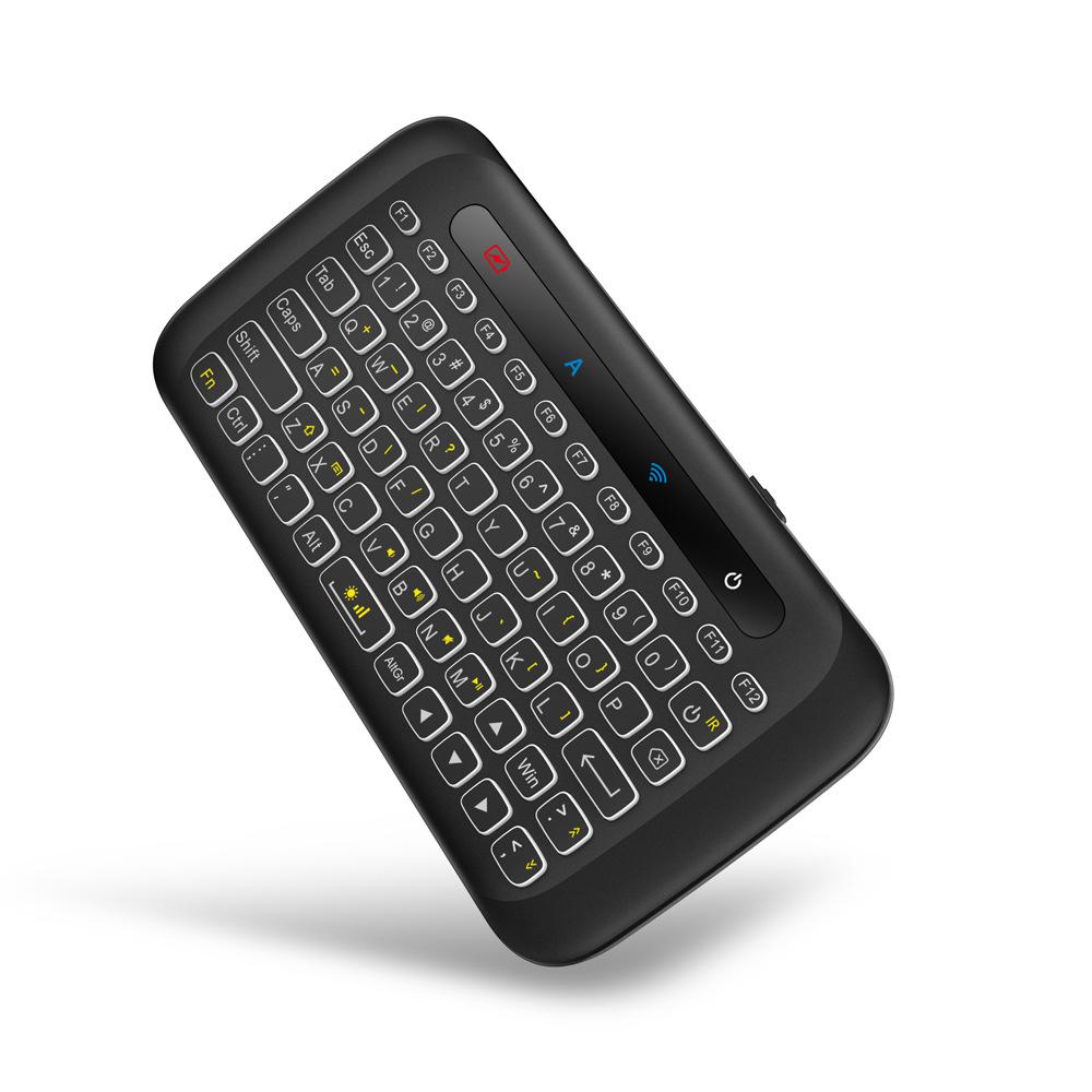 

2.4GHz Backlight Colorful Wireless Keyboard with Large Touch Panel A