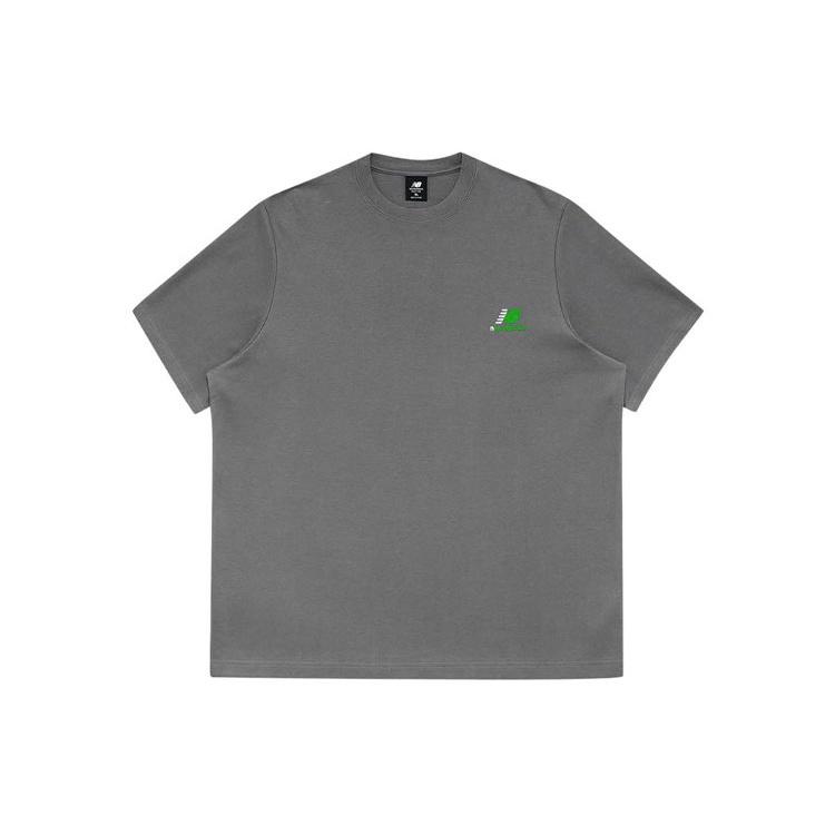 New Balance Sportswear Logo Tee Asia Sizing Grey Men s AMT22380-SYA XL