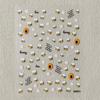 3D Embossed Cartoon Bee Nail Art & Phone Case Stickers