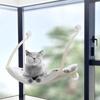 Bed Hanging with Soft Mat Resting Shelf Sturdy Kitty Cat Window Hammock Bathing Basking