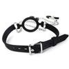 All Silicone Open Mouth O Ring Gag With Nipple Clamps  Bondage Harness Locking Belt Sexyshop Erotic Accessories For Adults