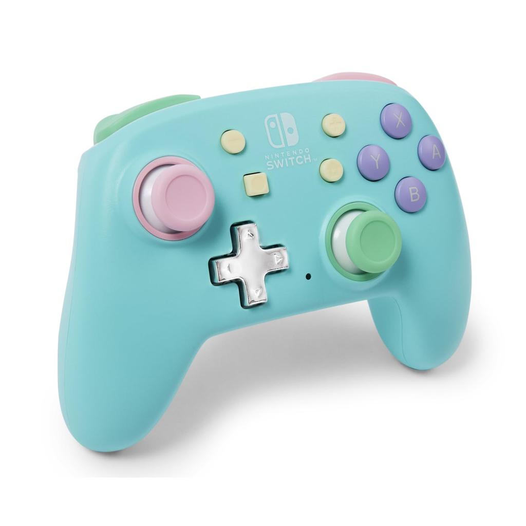 Licensed PowerA Nano Enhanced Wireless Controller for Nintendo Switch Spring Smaller Than Standard [Nintendo Product] - Dream, Size, 2-Year Warranty,
