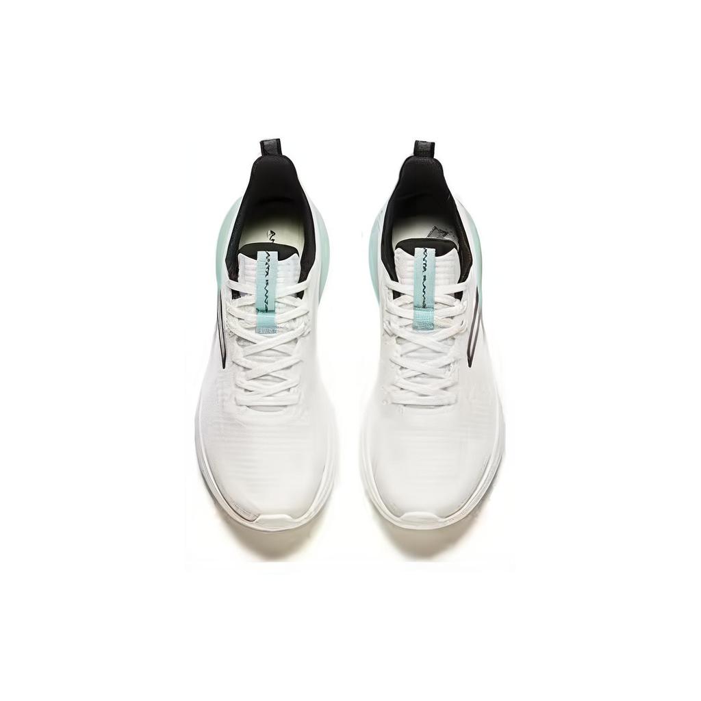 New Anta Wear resistant And Lightweight Low Top Sprint Running Shoes Men's White Blue 912335501-6